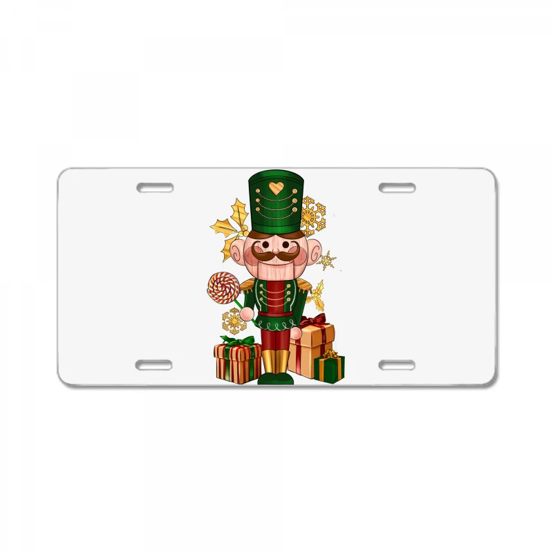 Christmas Nutcracker License Plate 3 Christmas Nutcracker License Plate