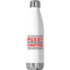 Happy Merry Christmas Pattern Stainless Steel Water Bottle -Home Decor Store pd.2526294681.138.25086402.s3.1 front white ffffff none x0y0 88 800x800 1