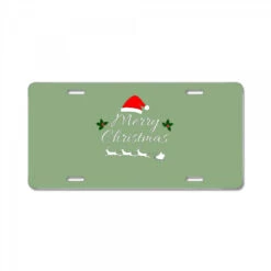 Merry Christmas Unique License Plate