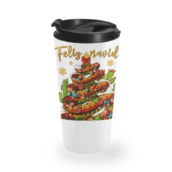 Christmas Feliz Navidad Travel Mug