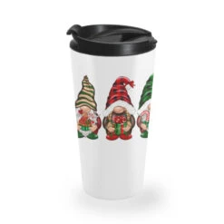Christmas Gnomes Travel Mug