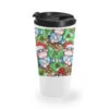 Christmas Cute Hippo Sitting Travel Mug