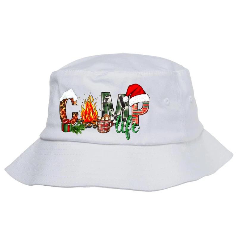 Christmas Camp Bucket Hat 3 Christmas Camp Bucket Hat