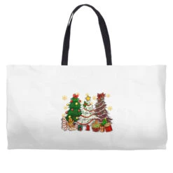 Cake Christmas Trees Weekender Totes