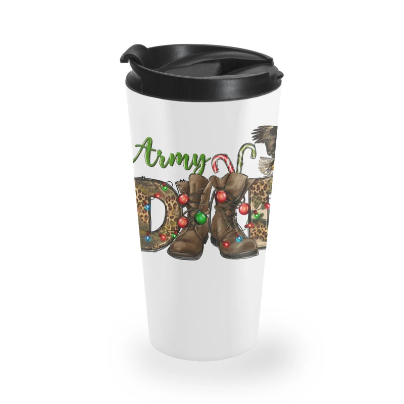 Christmas Army Dad Travel Mug 3 Christmas Army Dad Travel Mug