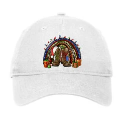Army Christmas Rainbow Adjustable Cap