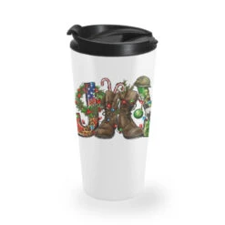 Army Christmas Joy Travel Mug