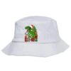 Rex-mas Christmas T-Rex Bucket Hat 1 Rex-mas Christmas T-Rex Bucket Hat -Home Decor Store pd.2526352394.55.25087130.s3.1 front white ffffff none x62.5y0 73 800x800 1