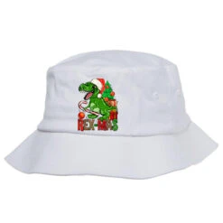 Rex-mas Christmas T-Rex Bucket Hat