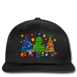 Police Christmas Trees Printed Hat