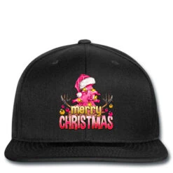 Pink Merry Christmas Printed Hat