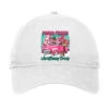 Pink Farm Fresh Christmas Trees Truck Adjustable Cap -Home Decor Store pd.2526355498.190.25087083.s3.1 front white ffffff none x55.5y0 112 800x800 1