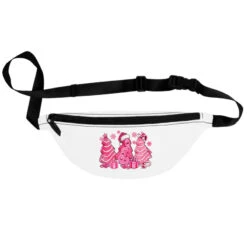 Pink Christmas Tree Cakes Fanny Pack