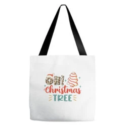 Oh! Christmas Tree Svg Tote Bags