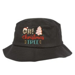 Oh! Christmas Tree Svg Bucket Hat