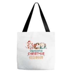 Ocd Obsessive Christmas Disorder Svg Tote Bags