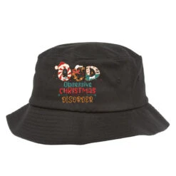 Ocd Obsessive Christmas Disorder Svg Bucket Hat
