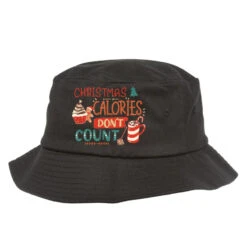 Christmas Calories Don't Count Svg Bucket Hat