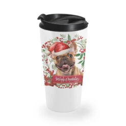 Merry Christmas Dog Travel Mug