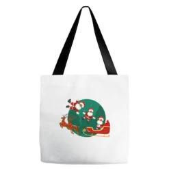 Black Man Santa Claus Christmas Tote Bags