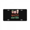 All I Want For Christmas Is More Coffee Retro Groo License Plate
