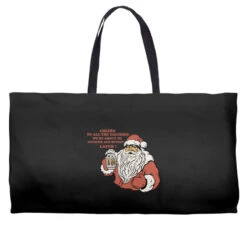 Christmas Party Weekender Totes