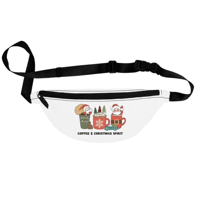 Coffee & Christmas Spirit Svg Fanny Pack 3 Coffee & Christmas Spirit Svg Fanny Pack