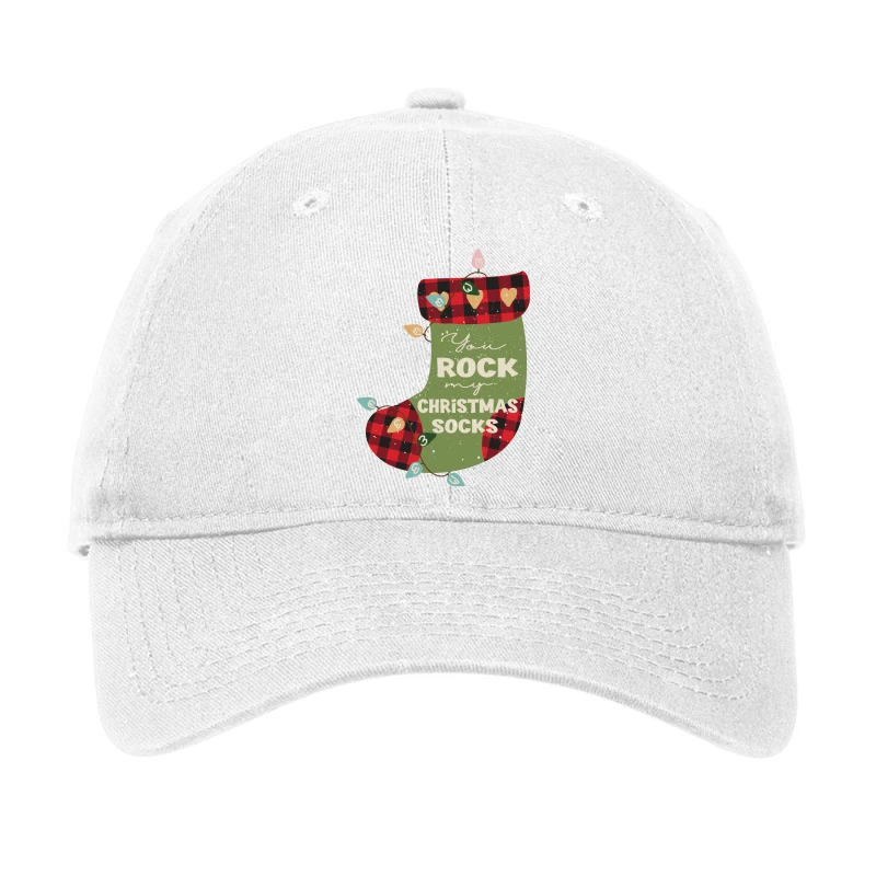You Rock My Christmas Svg Adjustable Cap 3 You Rock My Christmas Svg Adjustable Cap