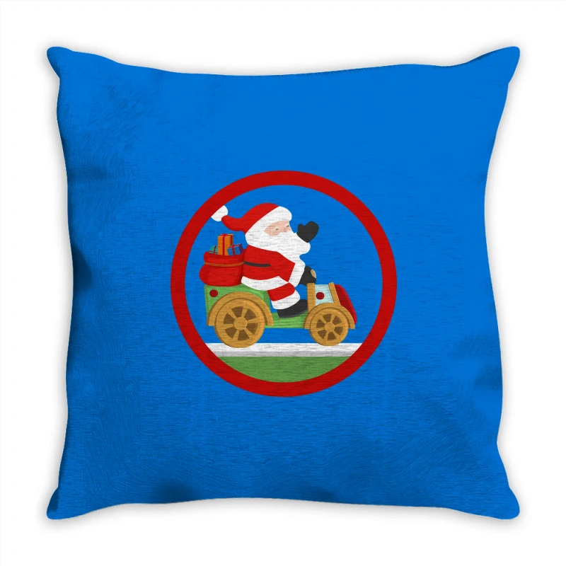 Christmas Santa Claus Gifts Throw Pillow 3 Christmas Santa Claus Gifts Throw Pillow