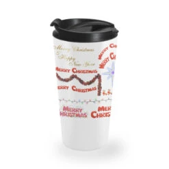Merry Christmas Festive Season Travel Mug