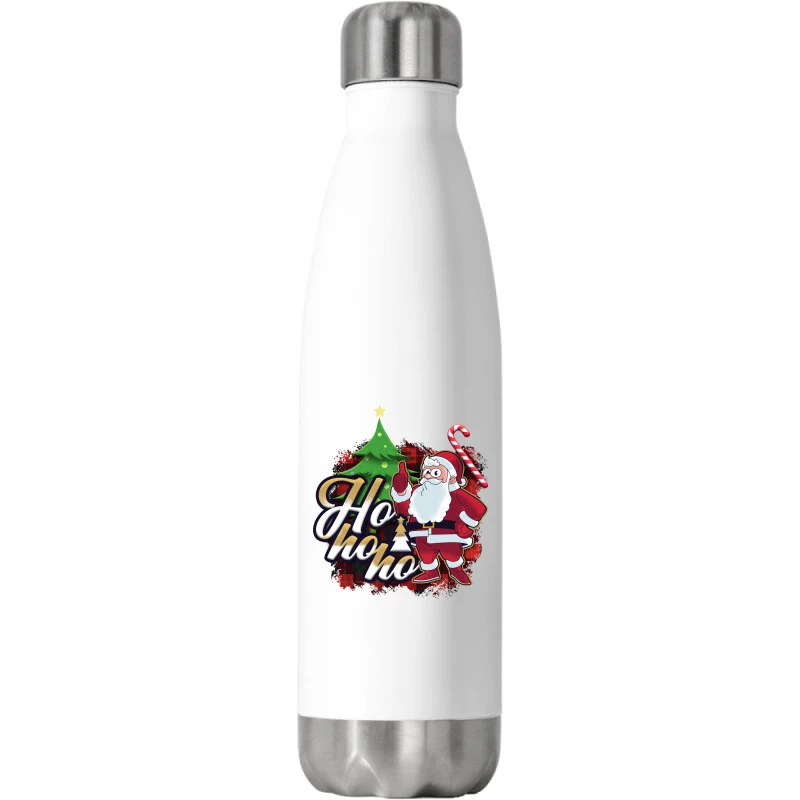 Christmas Santa Claus Decoration Stainless Steel Water Bottle 3 Christmas Santa Claus Decoration Stainless Steel Water Bottle