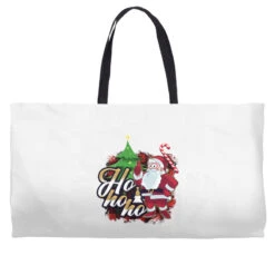 Christmas Santa Claus Decoration Weekender Totes