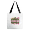Pink Christmas Teacher Tote Bags
