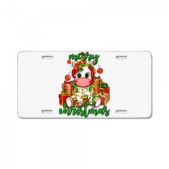 Merry Christmas Unicorn License Plate