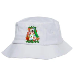 Merry Christmas Penguin Bucket Hat