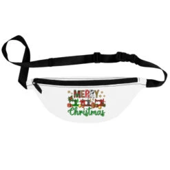 Merry Christmas Sewing Machine Fanny Pack