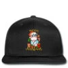 Merry Christmas Hippopotamus Printed Hat