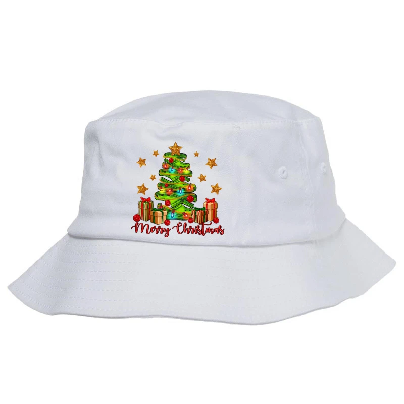 Merry Christmas Crocin' Tree Bucket Hat 3 Merry Christmas Crocin' Tree Bucket Hat