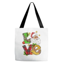 Love Christmas Tote Bags