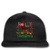 Holly Jolly Christmas Sewing Machines Printed Hat -Home Decor Store pd.2526463676.236.25077406.s3.1 front black ffffff none x48y0 137 800x800 1