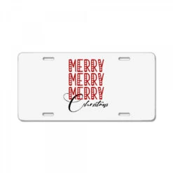 Merry Christmas,happy New Year License Plate