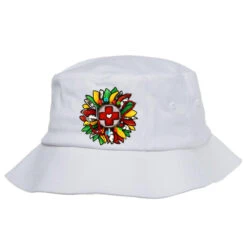 Christmas Nurse Sunflower Bucket Hat