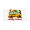 Merry Christmas School Bus License Plate