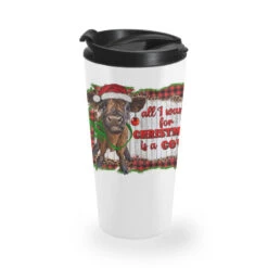 All I Want For Christmas Is A Cow Travel Mug
