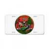 Baby Cow Christmas License Plate