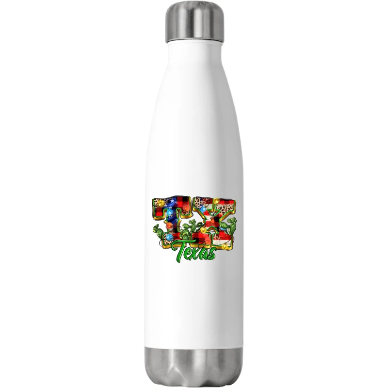 Christmas Texas Stainless Steel Water Bottle 3 Christmas Texas Stainless Steel Water Bottle