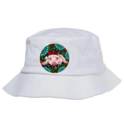 Baby Pig Christmas Bucket Hat