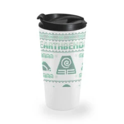Avatar Earthbending Toph Christmas Travel Mug
