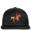 Western Christmas Cowgirl On The Horse Printed Hat -Home Decor Store pd.2526688762.236.25095167.s3.1 front black ffffff none x47y0 139 800x800 1