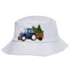 Blue Christmas Tractor Bucket Hat -Home Decor Store pd.2526693371.55.25095188.s3.1 front white ffffff none x24.5y0 149 800x800 1